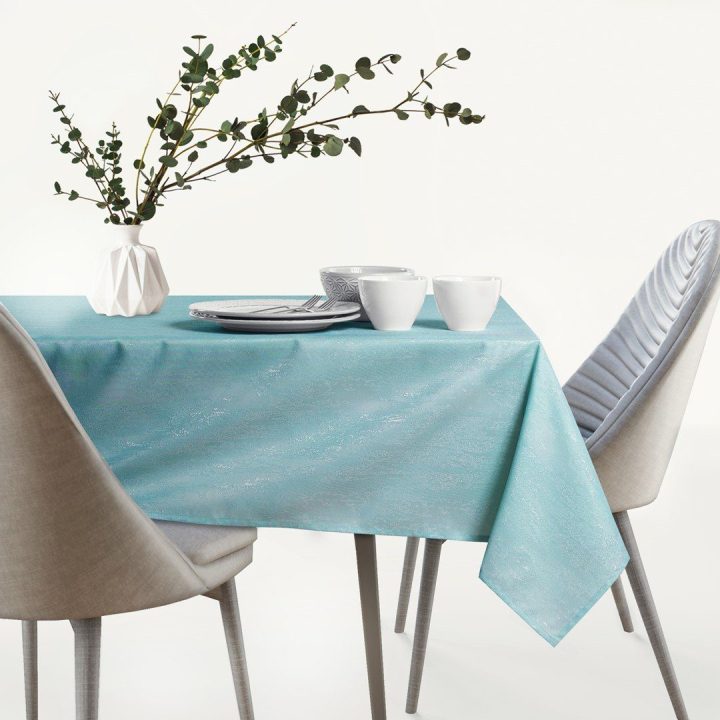 Staltiesė retro mėlyna 155×350 cm AH VESTA