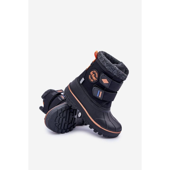 Vaikiški žieminiai batai su velcro Lee Cooper LCJ 2865K juodi