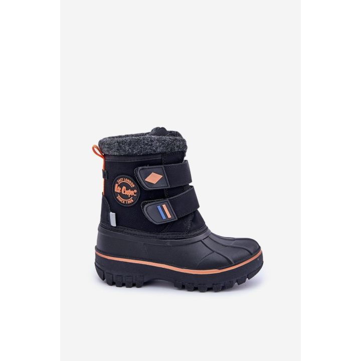 Vaikiški žieminiai batai su velcro Lee Cooper LCJ 2865K juodi