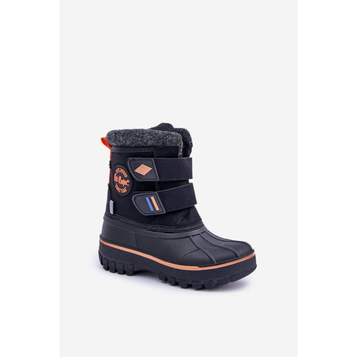 Vaikiški žieminiai batai su velcro Lee Cooper LCJ 2865K juodi