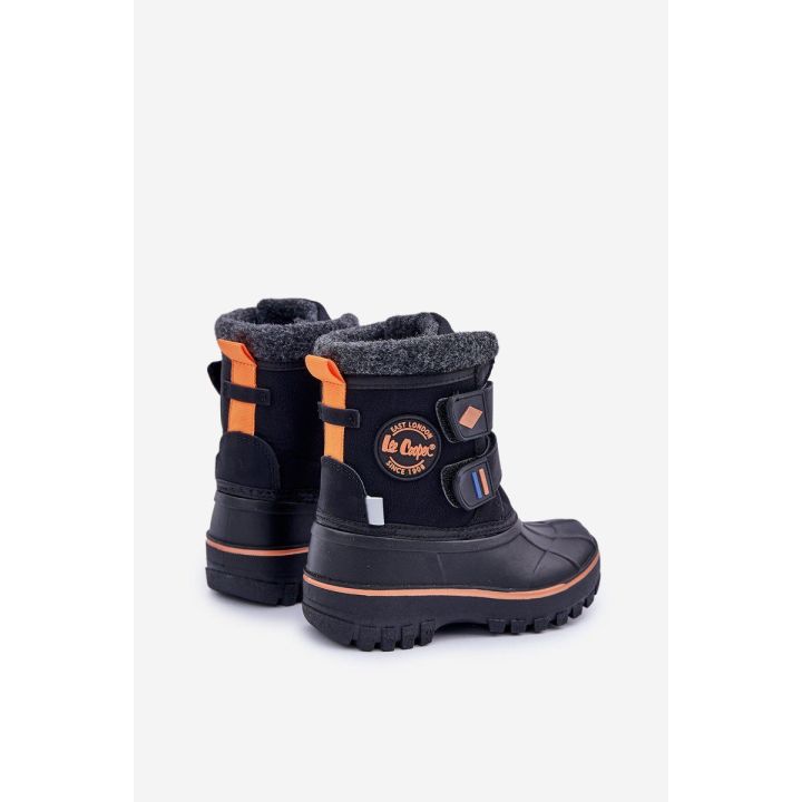 Vaikiški žieminiai batai su velcro Lee Cooper LCJ 2865K juodi