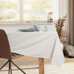 Staltiesių komplektas 115×300+35×300 kreminės spalvos DK PURE