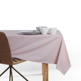 Staltiesė 150×350 cm pudrinės rožinės spalvos DK PURE