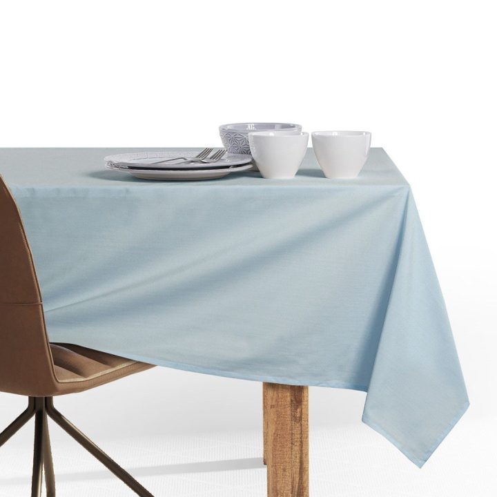 Staltiesė sidabrinė-mėlyna 140×350 cm DK PURE