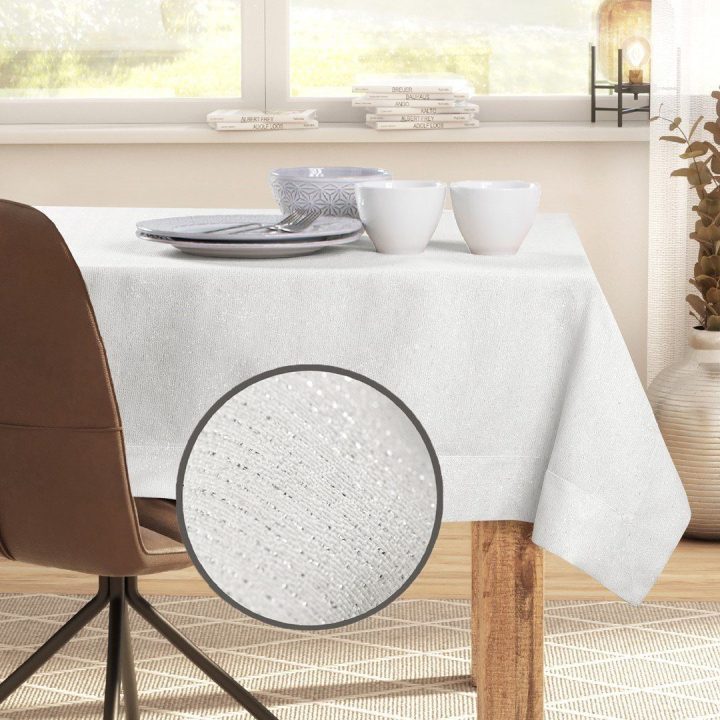 Staltiesė 30×80 cm kreminės DK SPARKLE