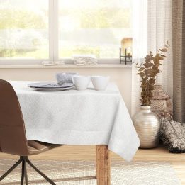 Staltiesė 80×80 cm kreminė DK SPARKLE