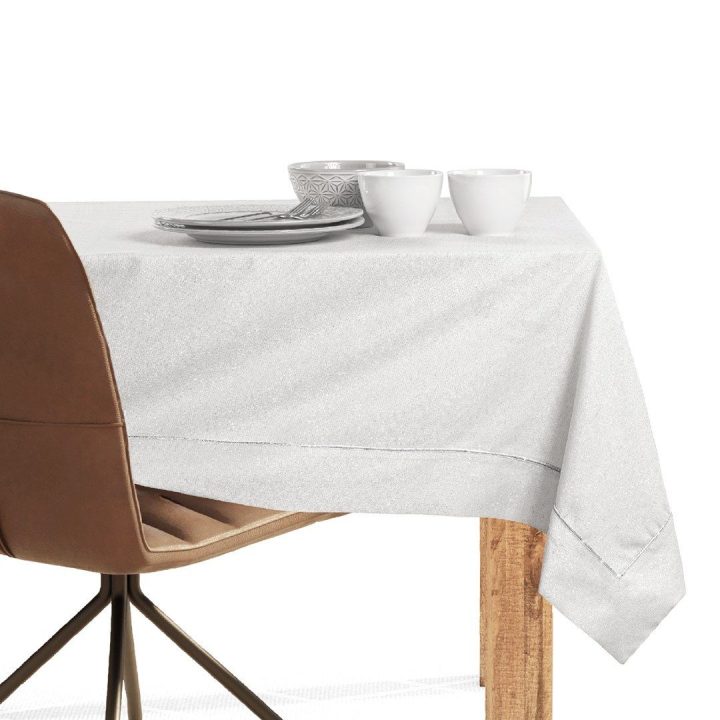 Staltiesė 140×180 kreminė DK Sparkle