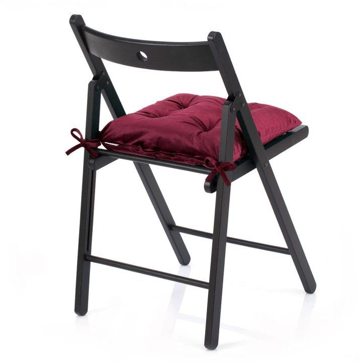 Pagalvėlė kėdei 40×40 cm bordo AH ALEKSA