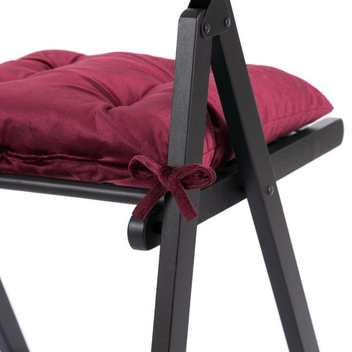 Pagalvėlė kėdei 40×40 cm bordo AH ALEKSA