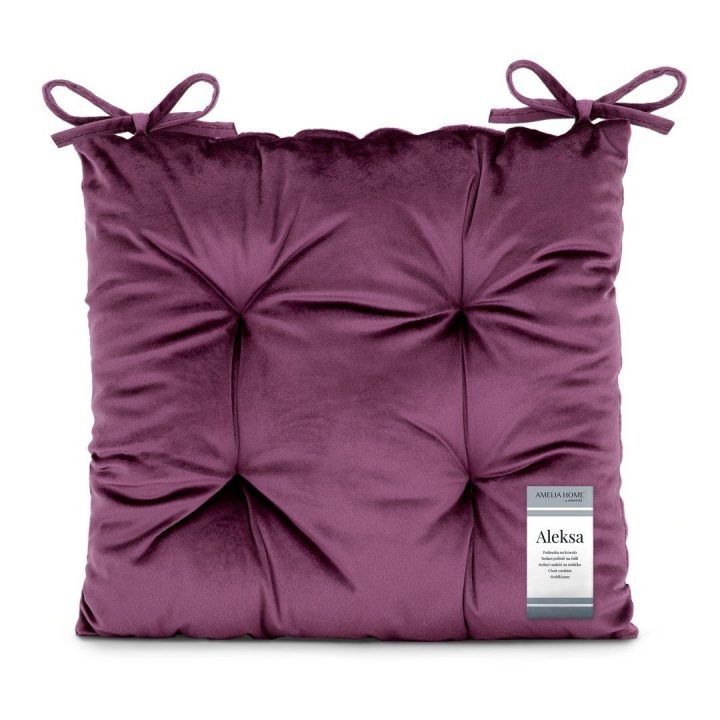Kėdės pagalvėlė 40×40 cm bordo spalvos AH ALEKSA