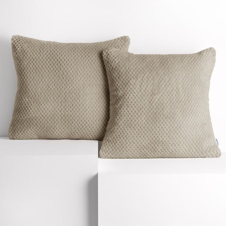 Pagalvės užvalkalas komplektas 2 vnt. 45×45 cm HENRY CAPPUCCINO