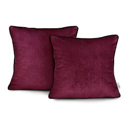 Pagalvės užvalkalas 45×45 cm aksomas bordo AH