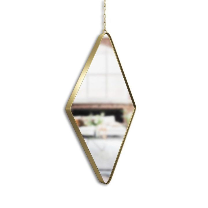 Veidrodis žalvarinis DIMA DIAMOND BRASS