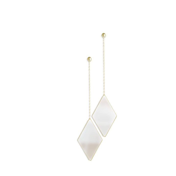 Veidrodis žalvarinis DIMA DIAMOND BRASS