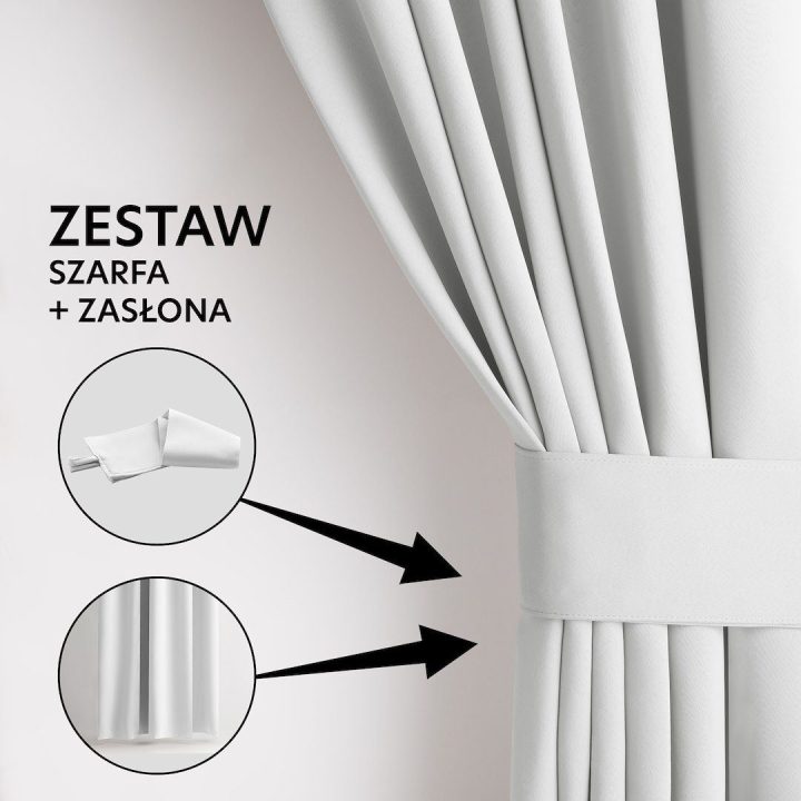Užuolaida blackout 140×245 cm balta AH