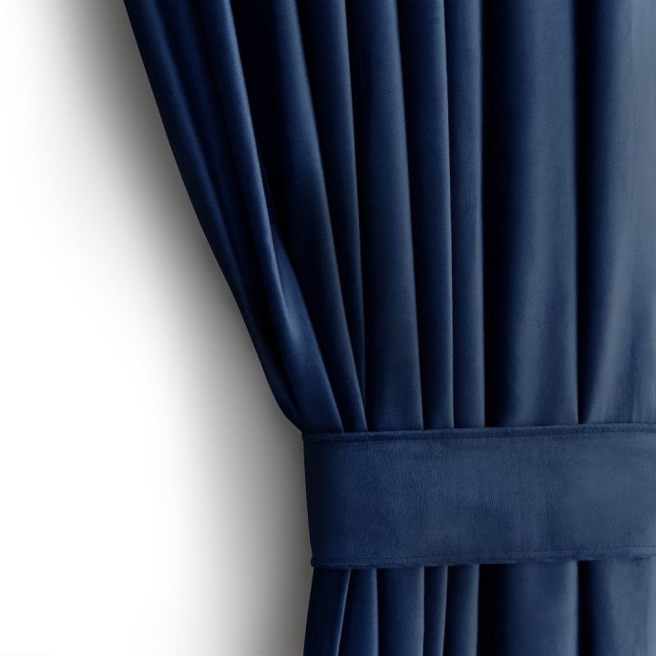 Užuolaida aksominė 140×270 cm indigo AH VELVET