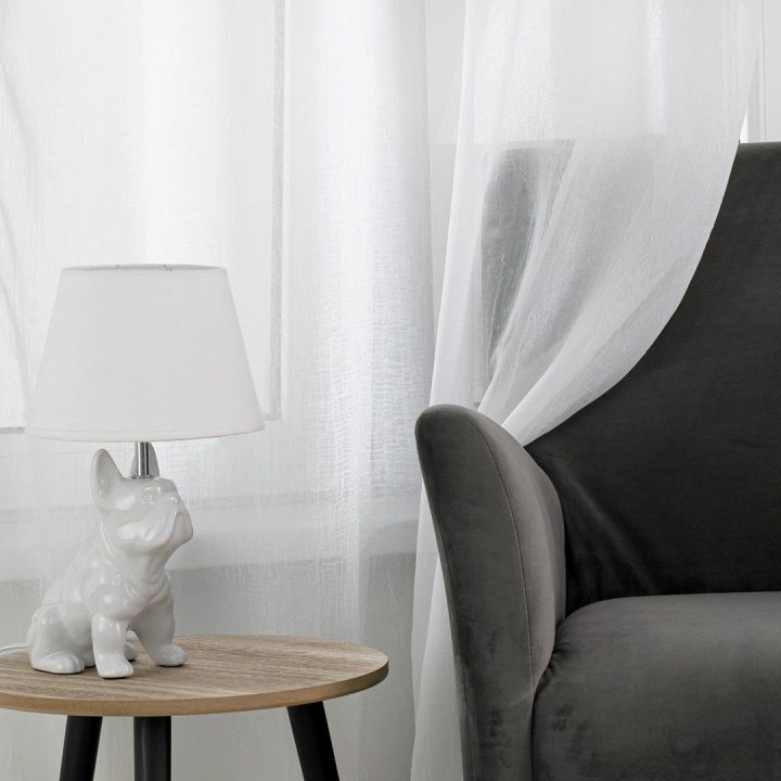 Užuolaidos baltos 140×250 HOM