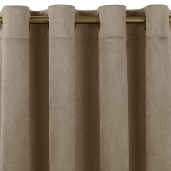 Užuolaidos aksominės su žiedais 135×270 cm