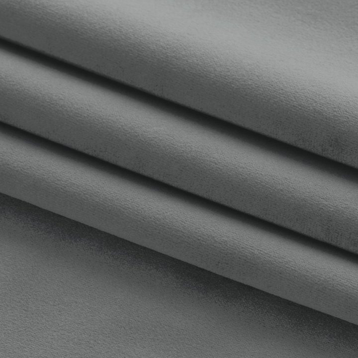 Užuolaidos aksominio audinio 135×270 tamsiai pilkos