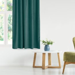 Užuolaidos aksominės 135×245 cm tamsiai mėlynos