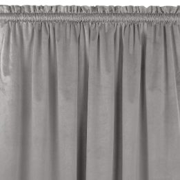 Užuolaidos aksomo 135×300 pilkos