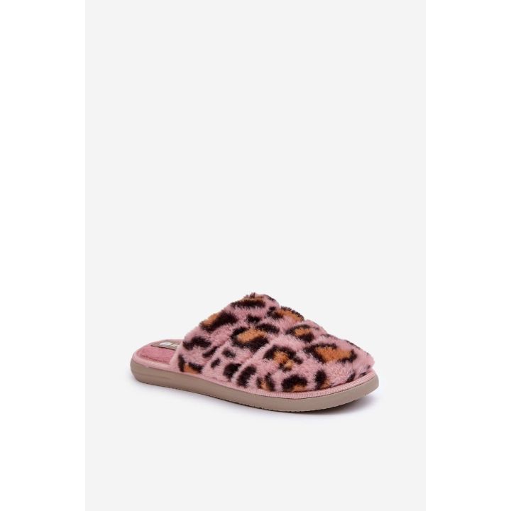 šlepetės Leopard“ Inblu“ rožinės