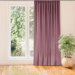 Užuolaidos 140×270 cm lilacinės Chenille Flex
