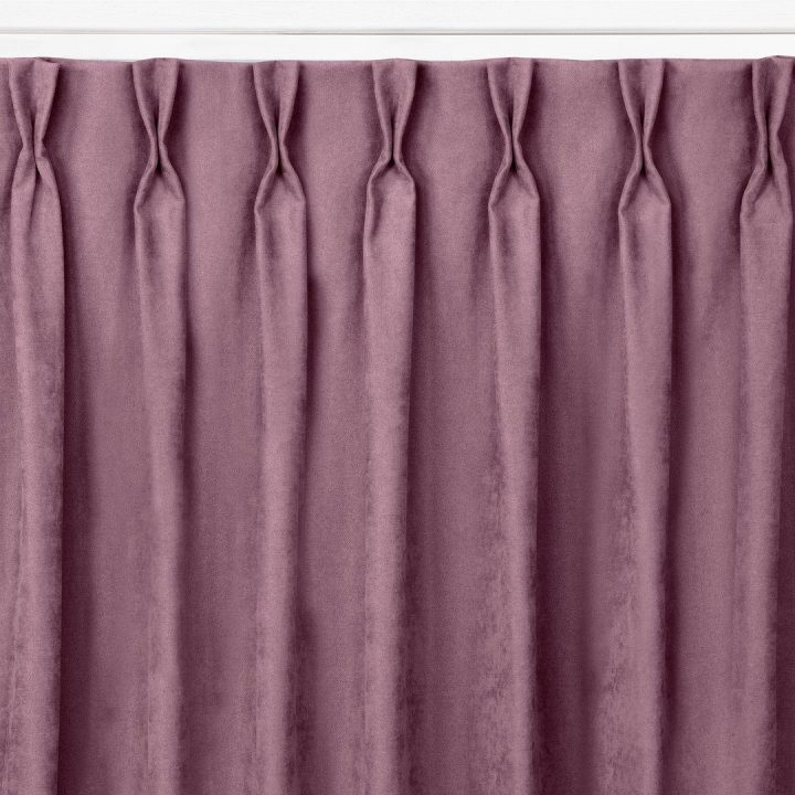 Užuolaidos 140×270 cm lilacinės Chenille Flex