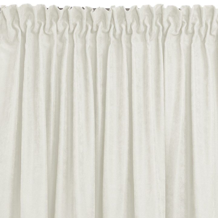 Užuolaidos iš čenilės 280×270 cm kreminės