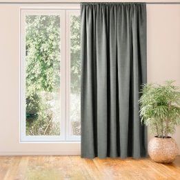 Užuolaidos pilkos 280×270 CHENILLE