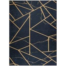 Kilimas juodas 80×150 ARLEN MARBLE2