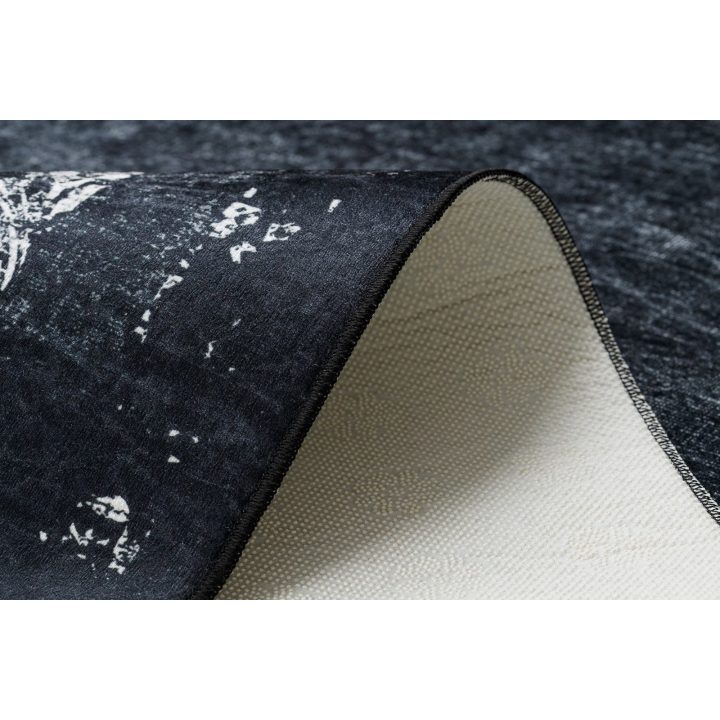 Kilimas 120×170 juoda–balta ARLEN