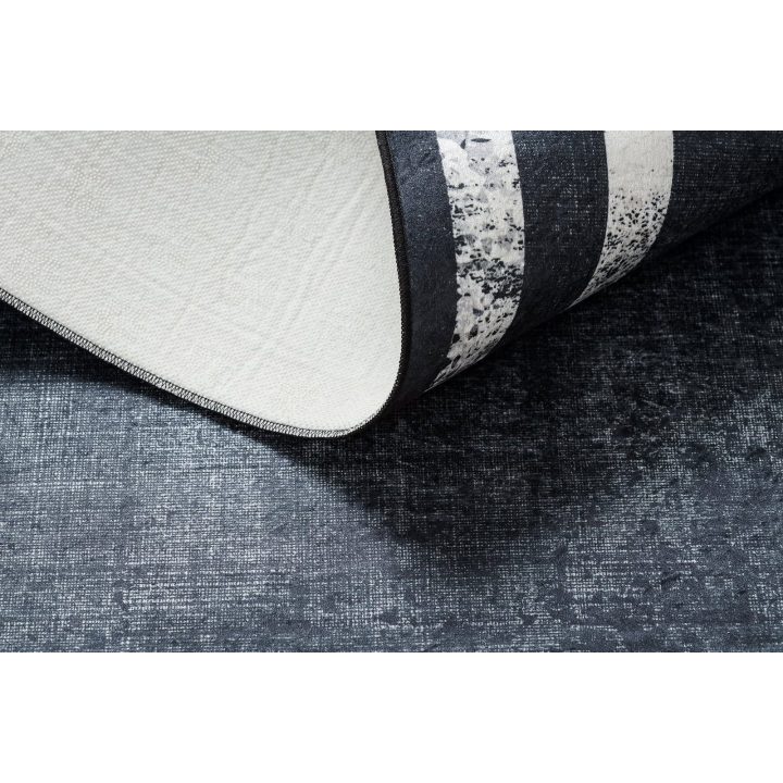 Kilimas 120×170 juoda–balta ARLEN