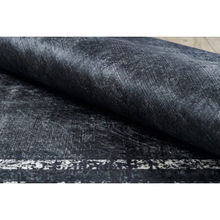 Kilimas 160×220 juodai baltas ARLEN