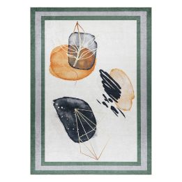 Kilimas 120×170 baltai žalias ARLEN