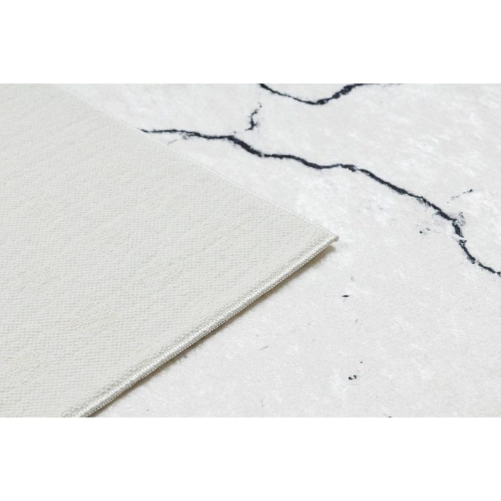 Kilimas 120×170 baltos ir auksinės spalvos ARLEN