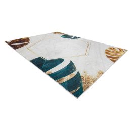 Kilimas 120×170 cm baltas su auksu ARLEN