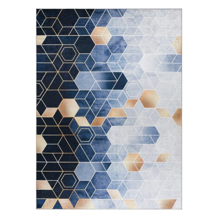 Kilimas 80×150 mėlynas CUBE Arlen