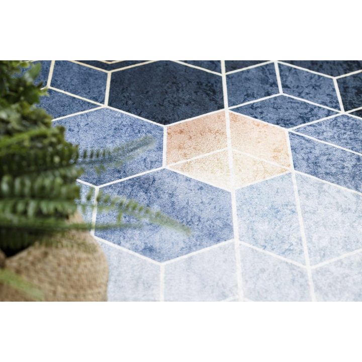 Kilimas 80×150 mėlynas CUBE Arlen