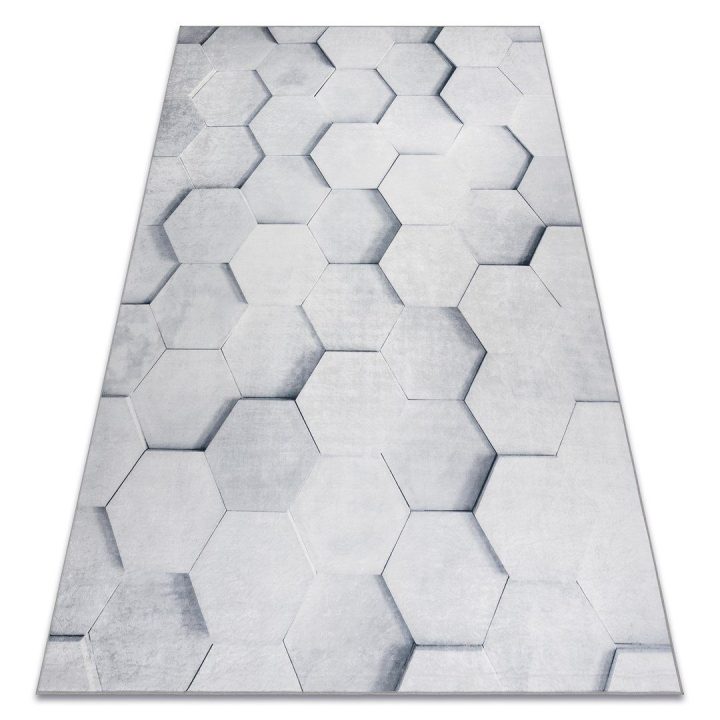Kilimas 120×170 cm pilkos spalvos ARLEN HONEY