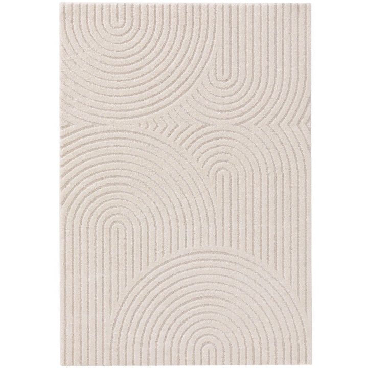 Kilimas 140×200 kreminės ir smėlio BENUT