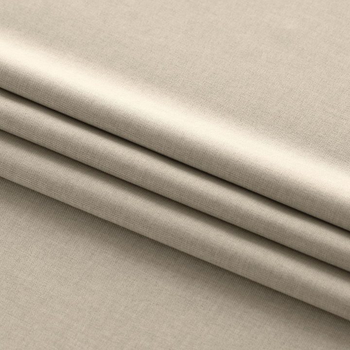 Užuolaidos 220×245 cm smėlio spalvos BRAID FLEX CARMENA