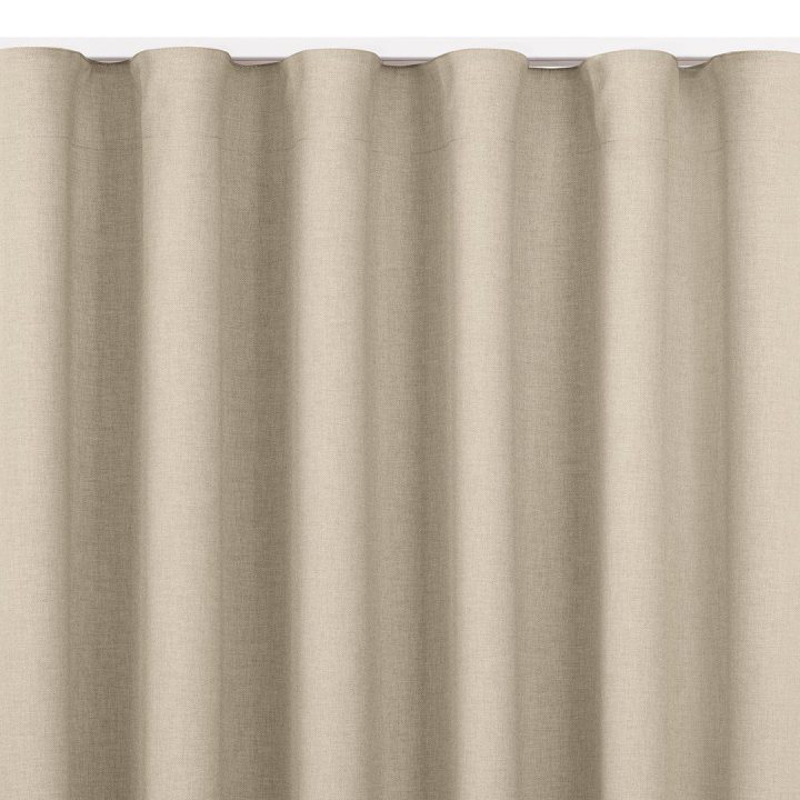 Užuolaidos 220×245 cm smėlio spalvos Carmena