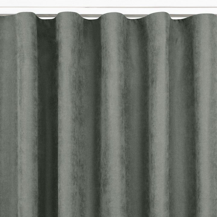 Užuolaidos pilkos spalvos 560×300 CHENILLE PLEAT W 70