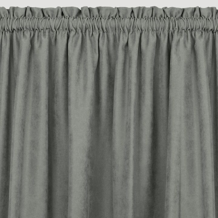 Užuolaidos 420×175 pilkos Chenille