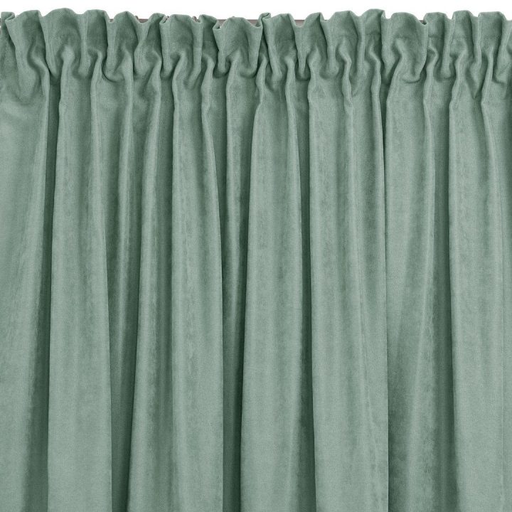 Užuolaidos chenille 220×270 mėtinės