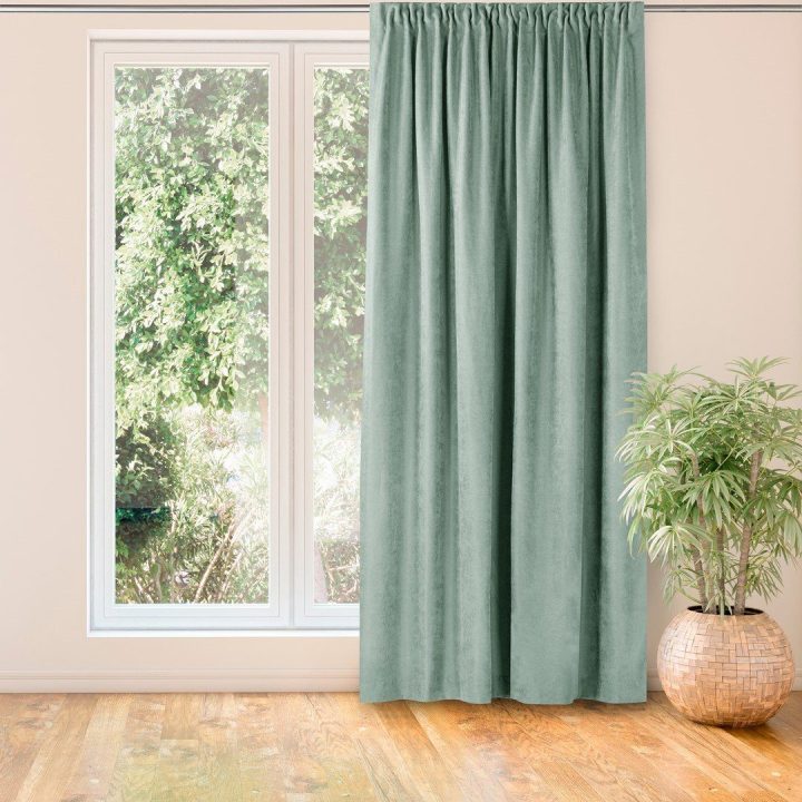 Užuolaidos chenille 220×270 mėtinės