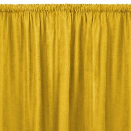 Užuolaidos 220×225 garstyčių spalvos iš čenilio