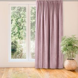 Užuolaidos iš chenilės 560×245 cm rožinės