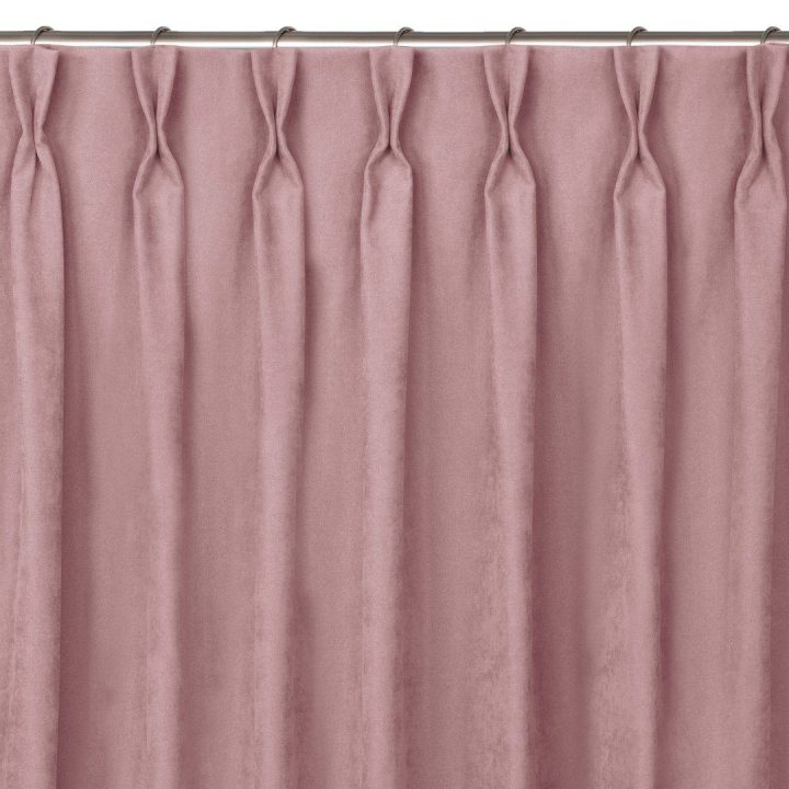 Užuolaidos rožinės 420×270 FLEX 75 CHENILLE
